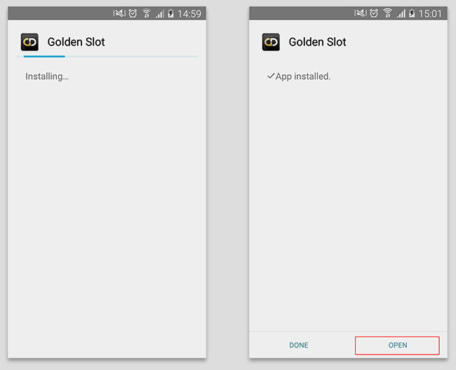 app android goldenslot
