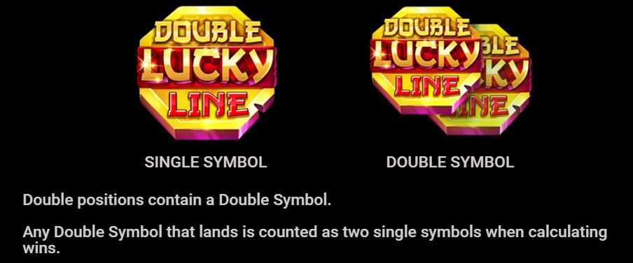 สัญลักษณ์ Double Lucky Line